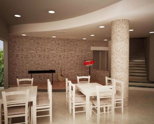 Arki Topo – Architecture & Topography - Music restaurant design Alimos, Attiki, Greece